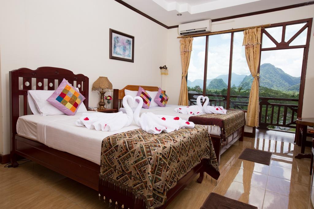 Thavisouk Riverside Hotel Vang Vieng Zewnętrze zdjęcie